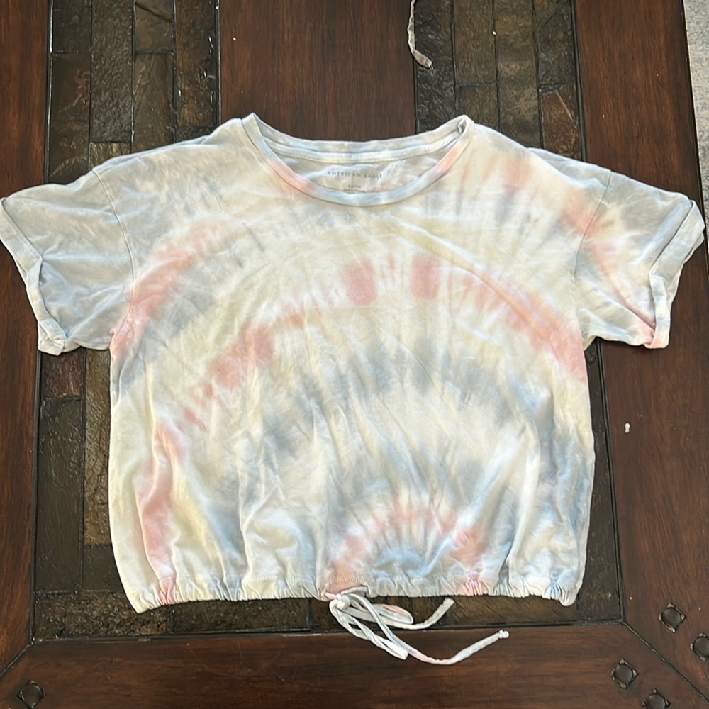 American Eagle Tie Dye Top